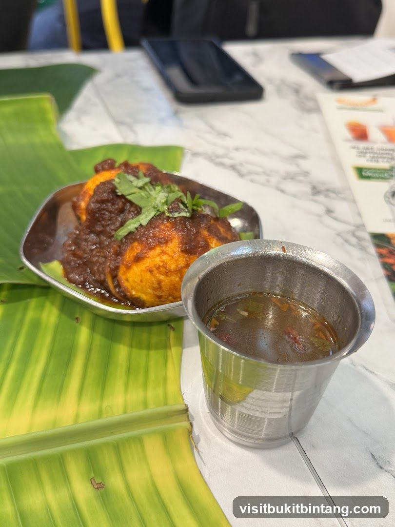 Spicy Egg Dish with Broth