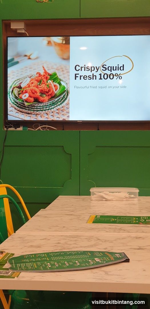 Crispy Squid Advertisement
