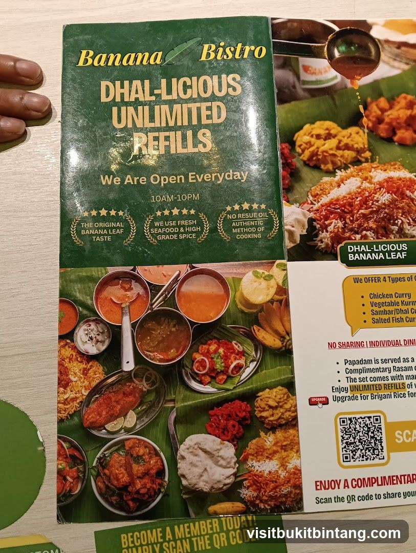 Banana Bistro Dhal-Licious Unlimited Refills