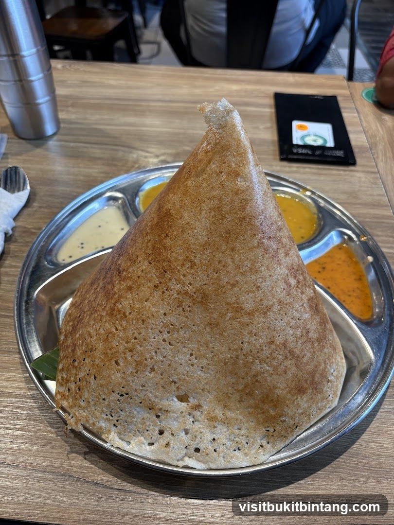 Dosa with Chutneys