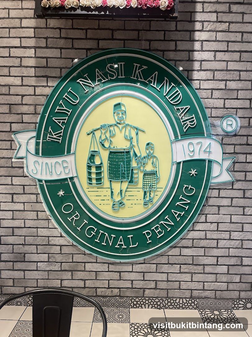 KAYU NASI KANDAR Original Penang 1974 Sign