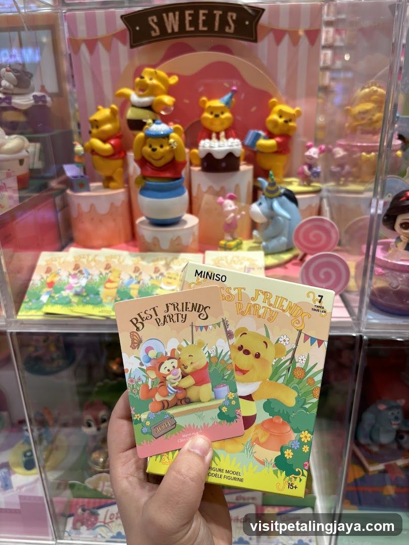 Winnie the Pooh Merchandise Display