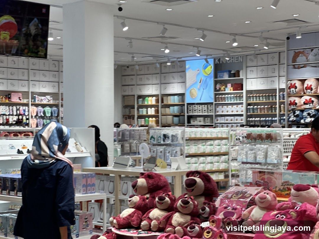 Toy Store Interior with Merchandise Display