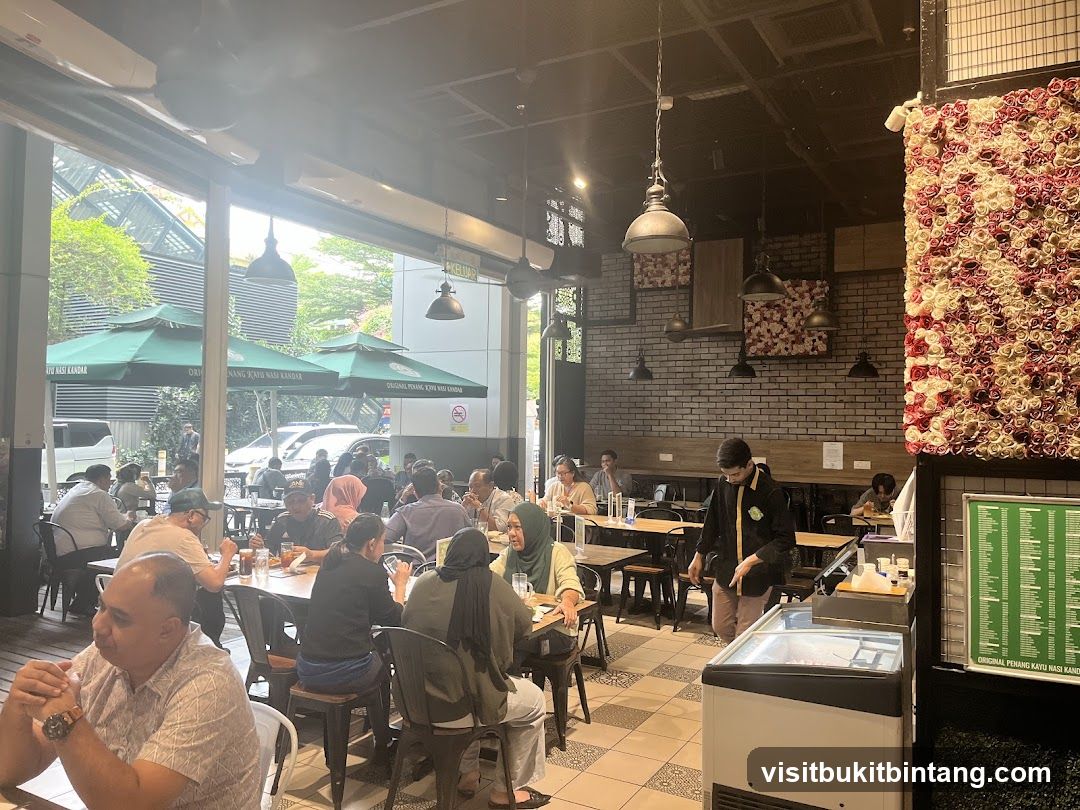 Busy Restaurant Interior
