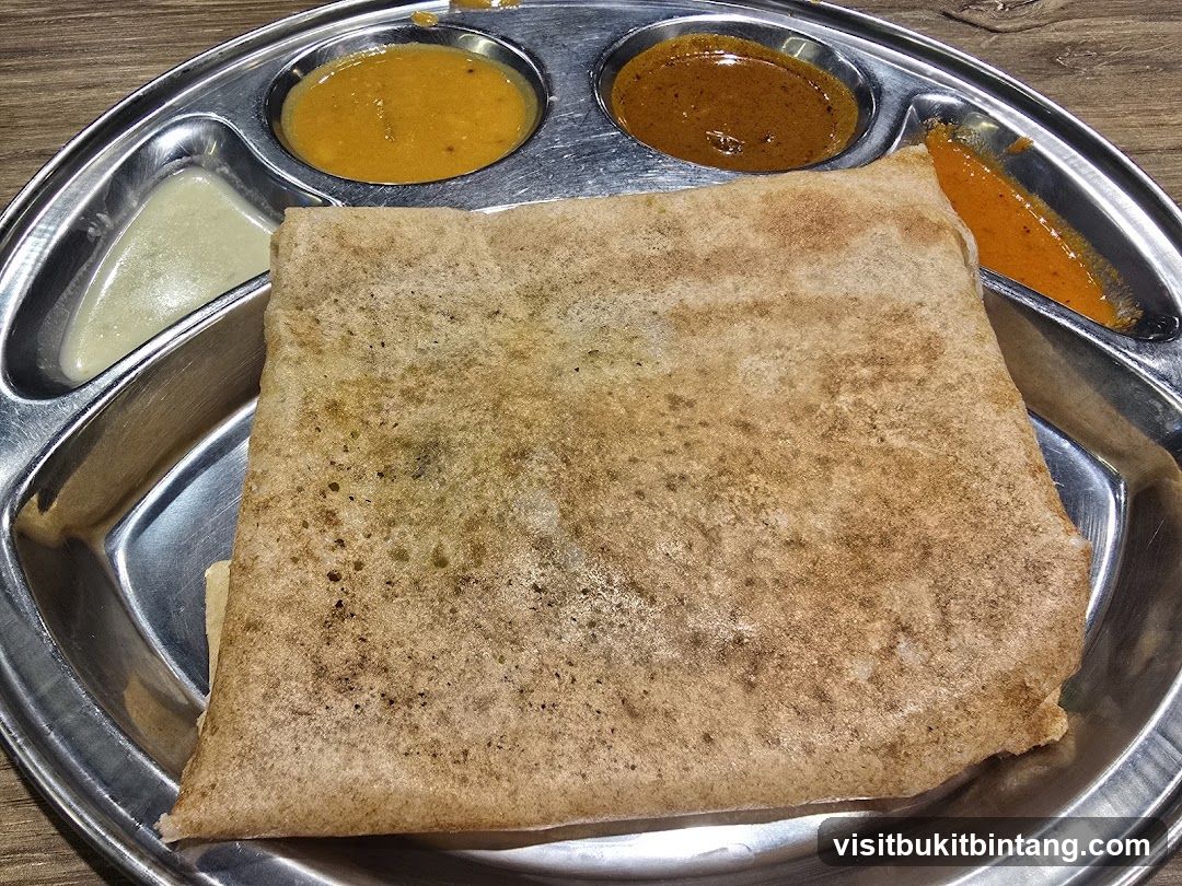 Dosa with Chutneys
