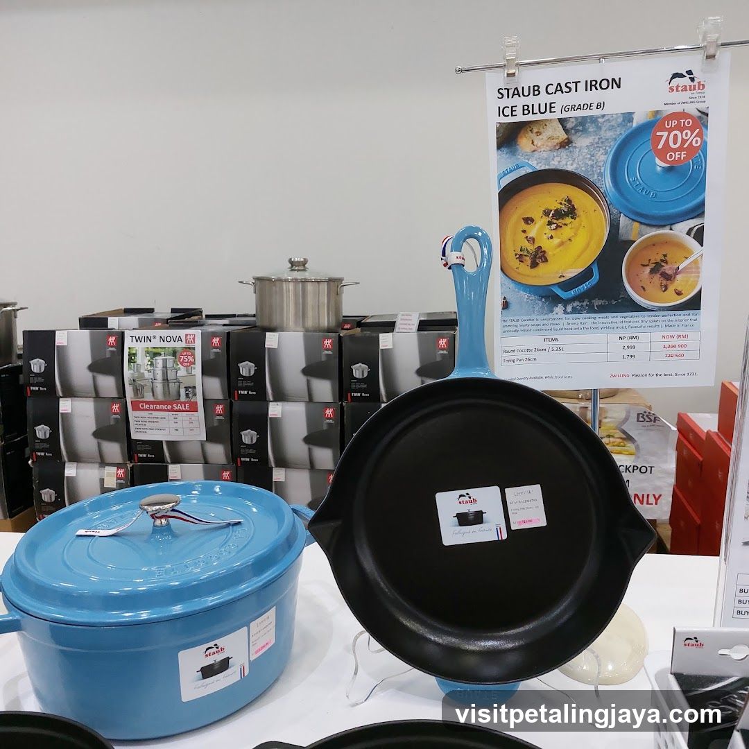 Staub Cast Iron Display