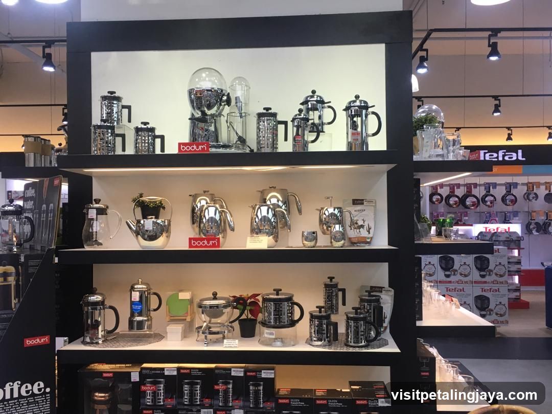 Coffee Equipment Display
