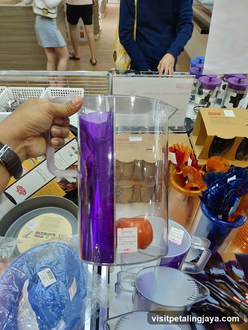 Kitchenware Display in Store