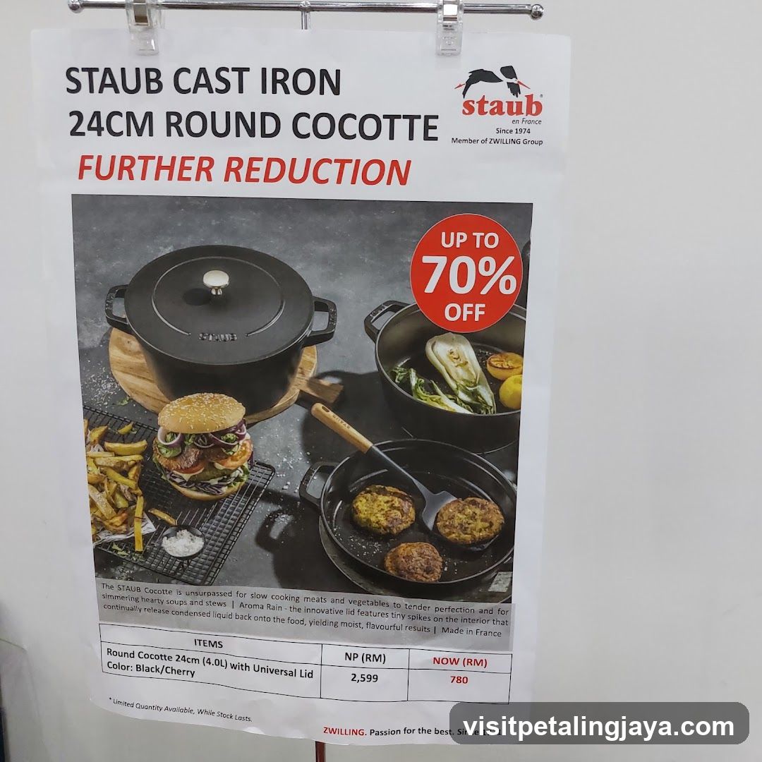 Staub Cast Iron Advertisement