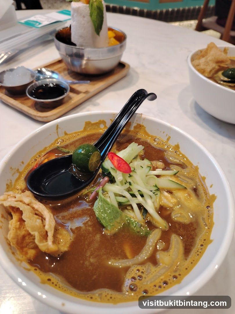 Laksa and Dessert