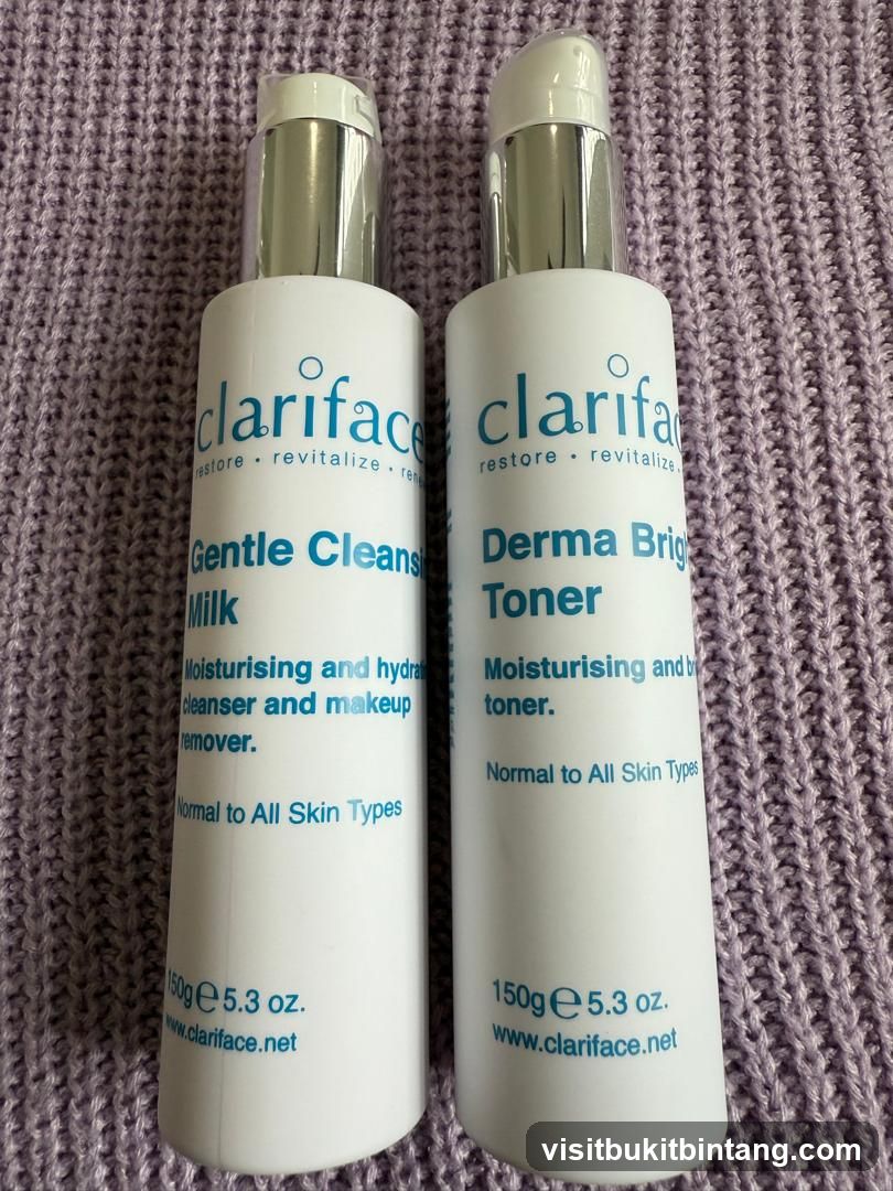 Clariface Skincare Products