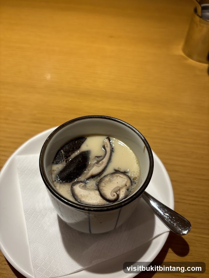 Chawanmushi with Mushrooms