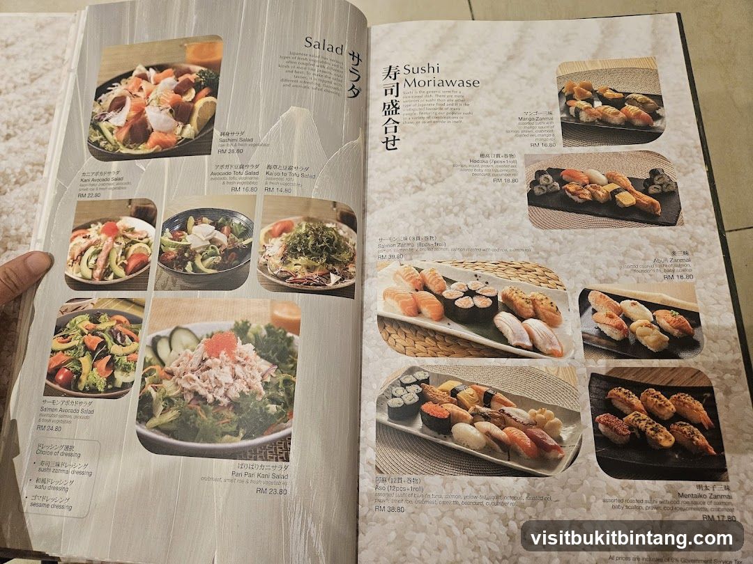 Salad & Sushi Moriawase
