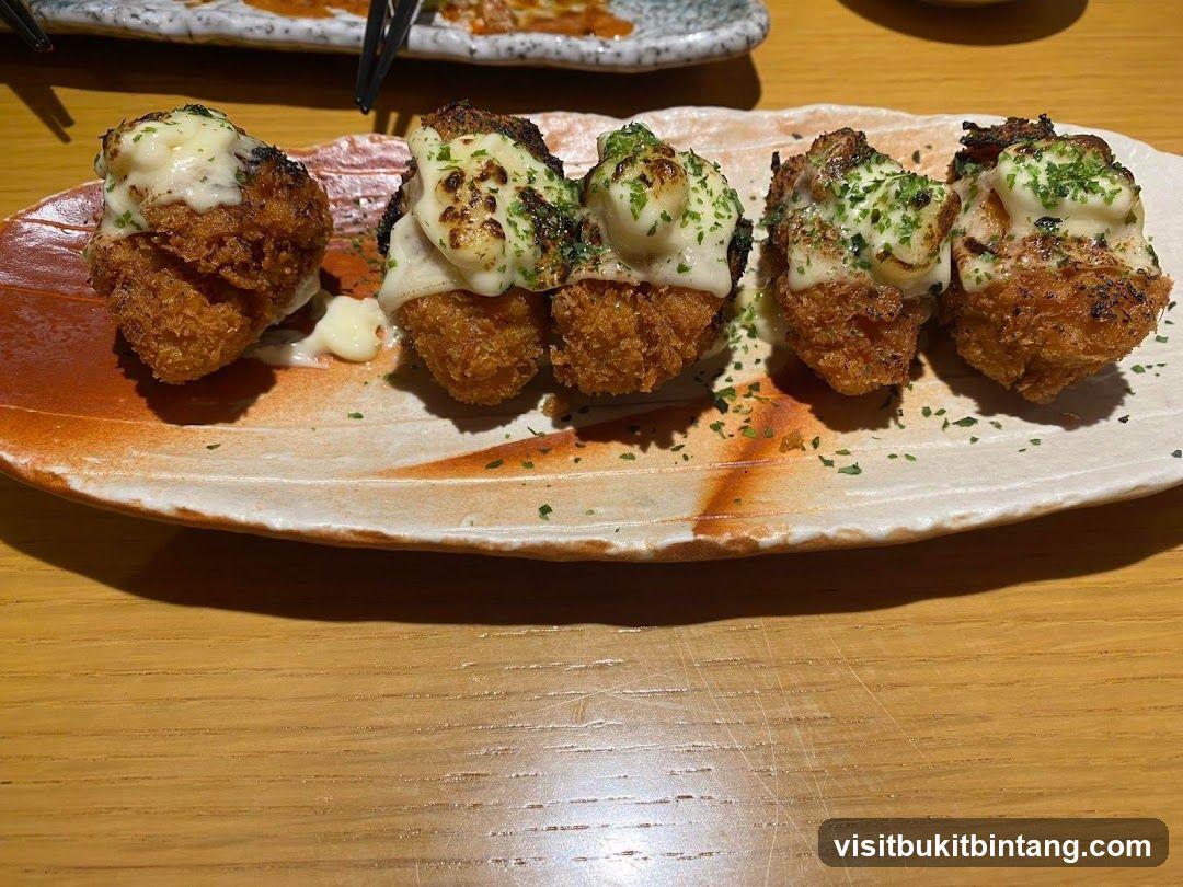 Fried Bites with Topping