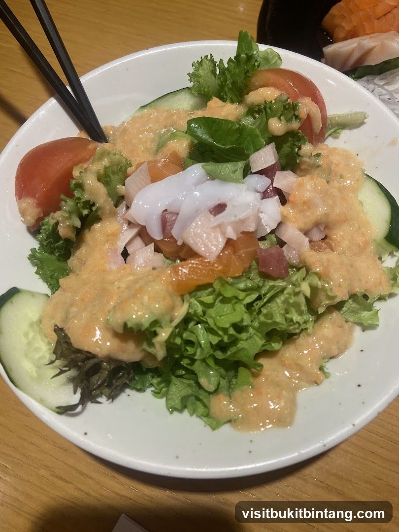 Sashimi Salad