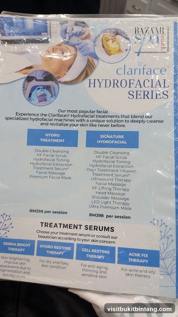 Clariface Hydrofacial Series
