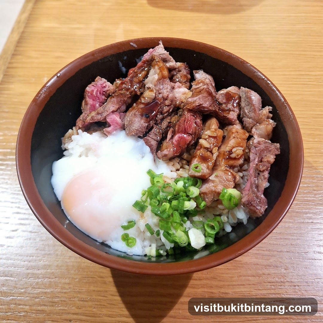 Beef and Egg Rice Bowl