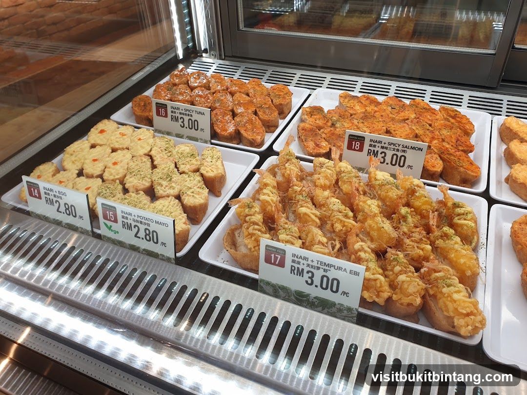 Assortment of Inari Sushi