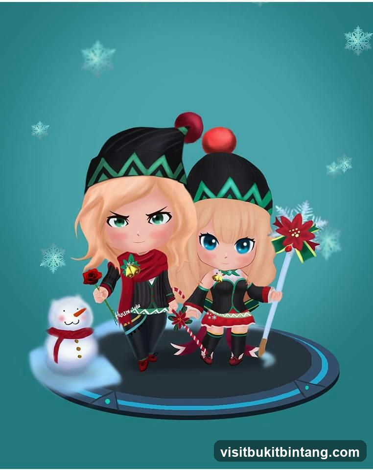 Chibi Christmas Characters