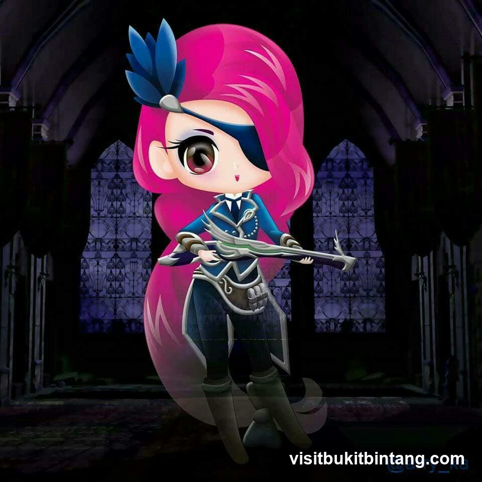 Chibi Character with Crossbow