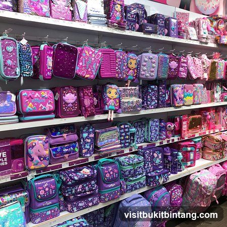 Purple Backpacks and Lunchboxes