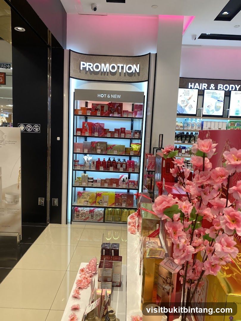 Cosmetics Promotion Display
