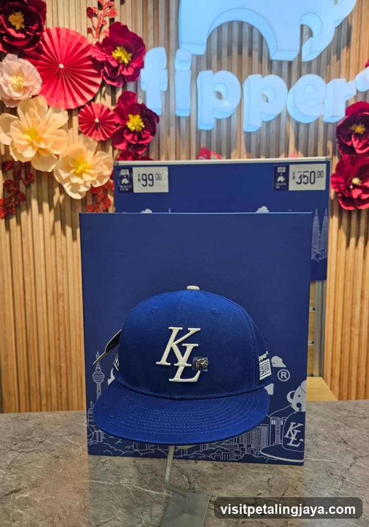 Blue Kappa Hat Display