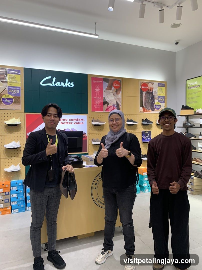 Clarks Shoe Store Interior