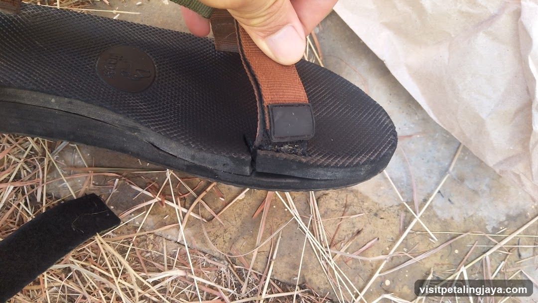 Damaged Sandal Sole