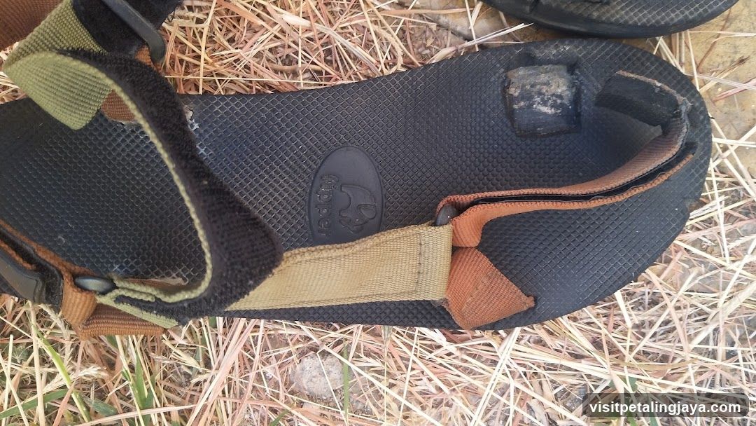 Outdoor Sandals on Ground