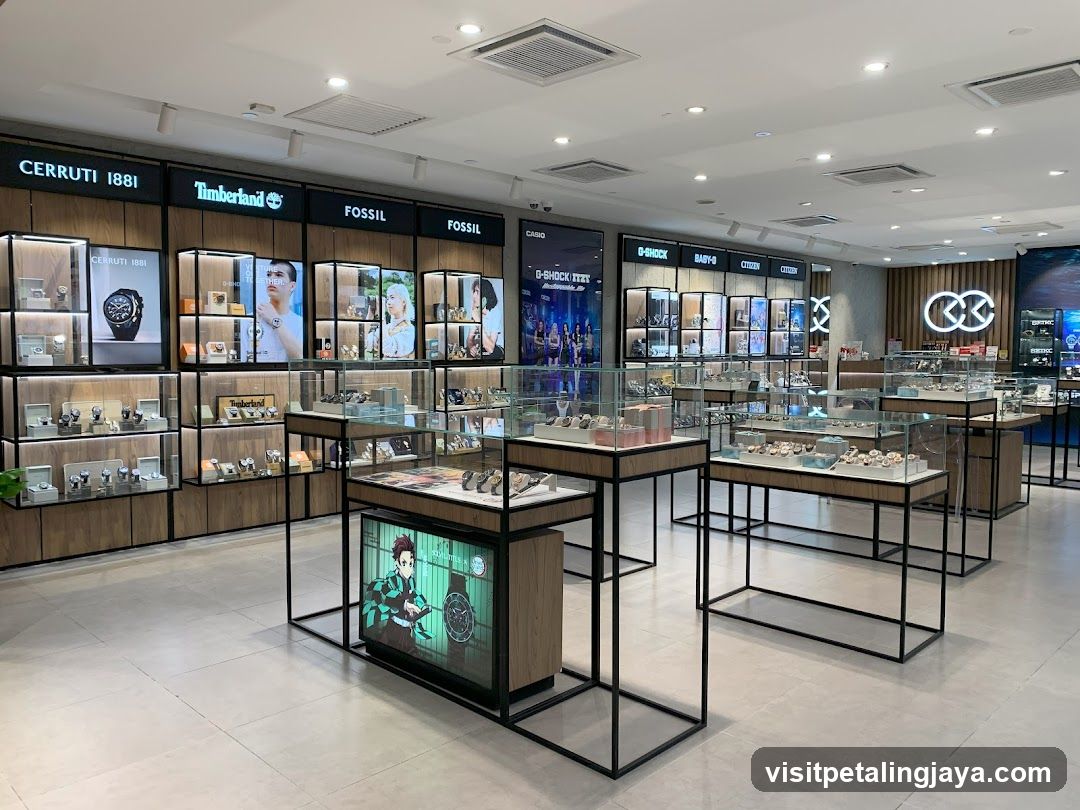 Watch Store Interior