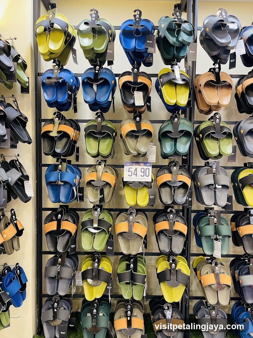Slippers Display Wall