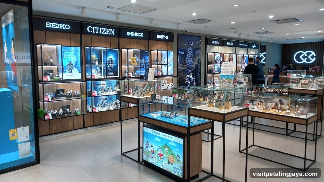 Watch Store Interior