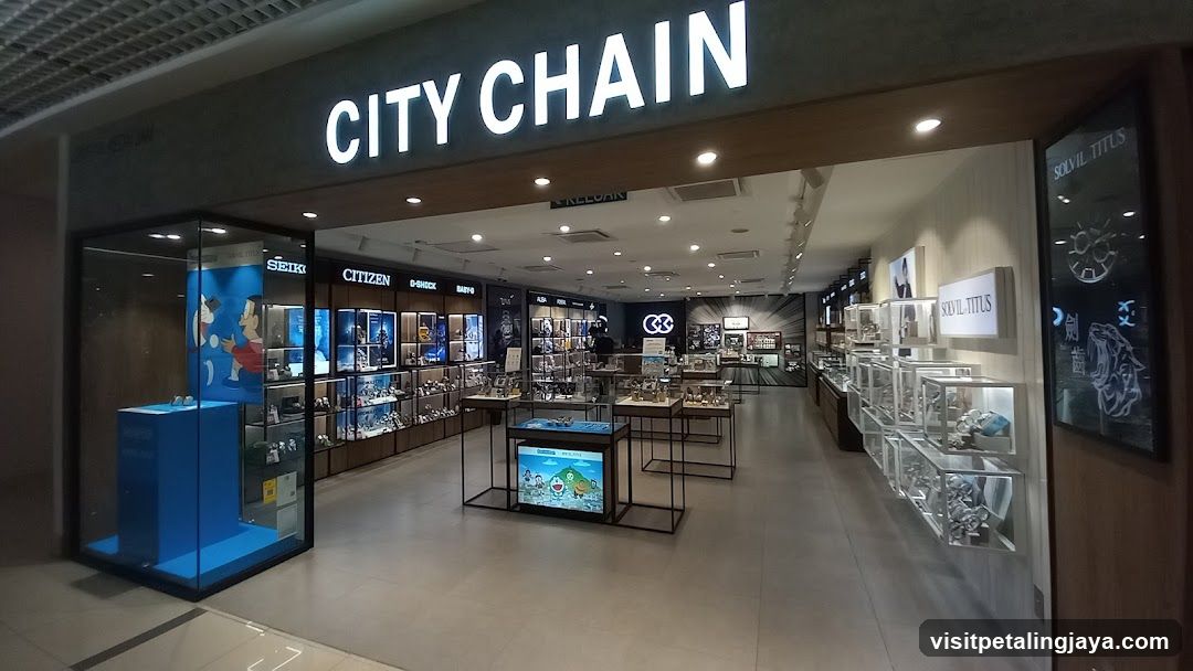City Chain Store Entrance