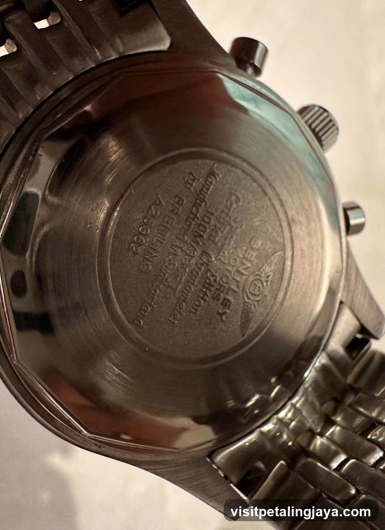 Watch Back View