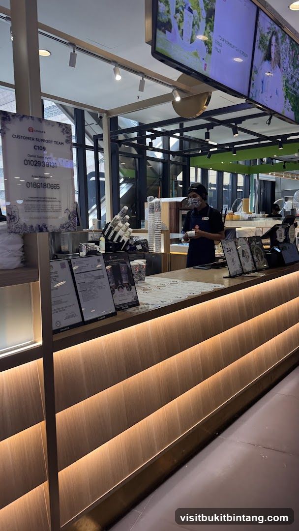 Tea Shop Counter