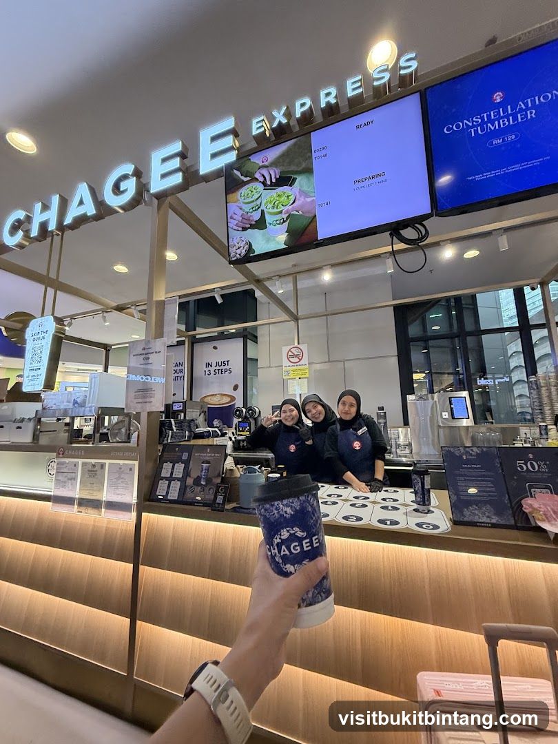 Chagee Express Counter