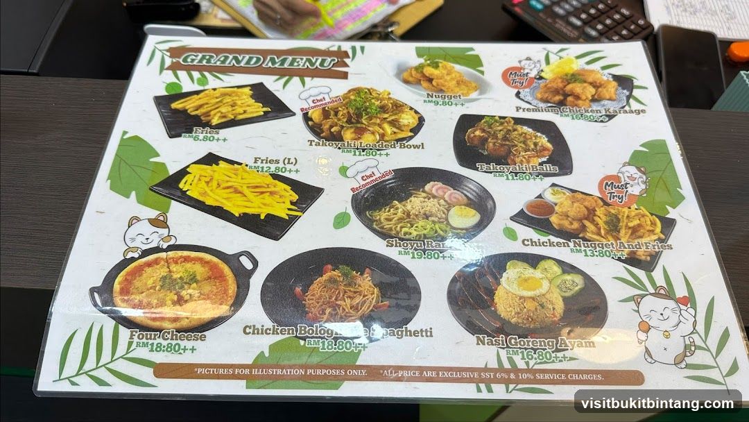 GRAND MENU