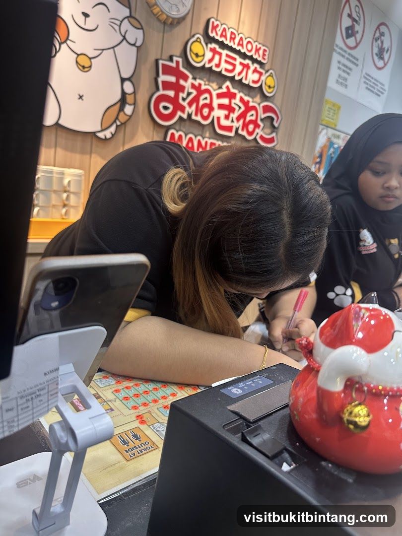 Karaoke Manekineko Counter