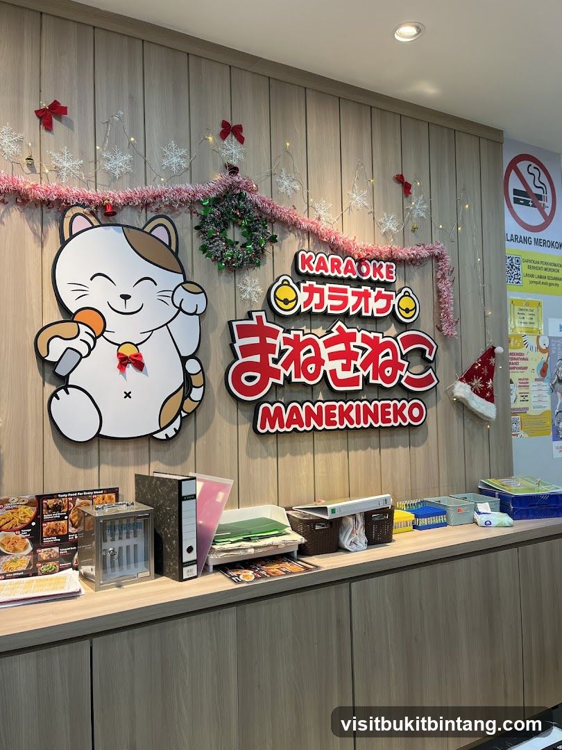 Karaoke Manekineko Sign