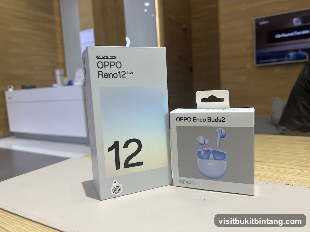 OPPO Reno12 5G and OPPO Enco Buds2
