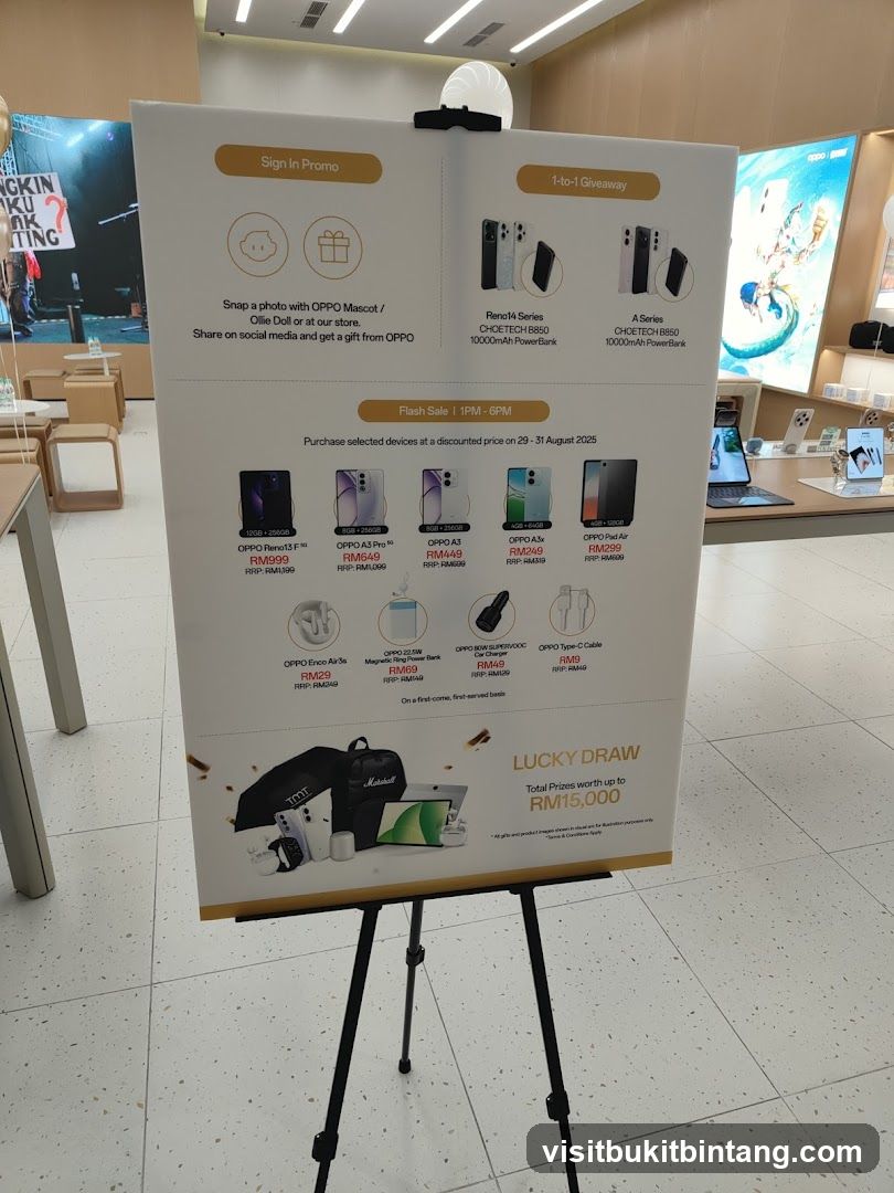 OPPO Promotion Poster