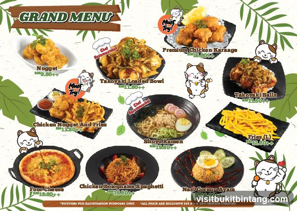 GRAND MENU