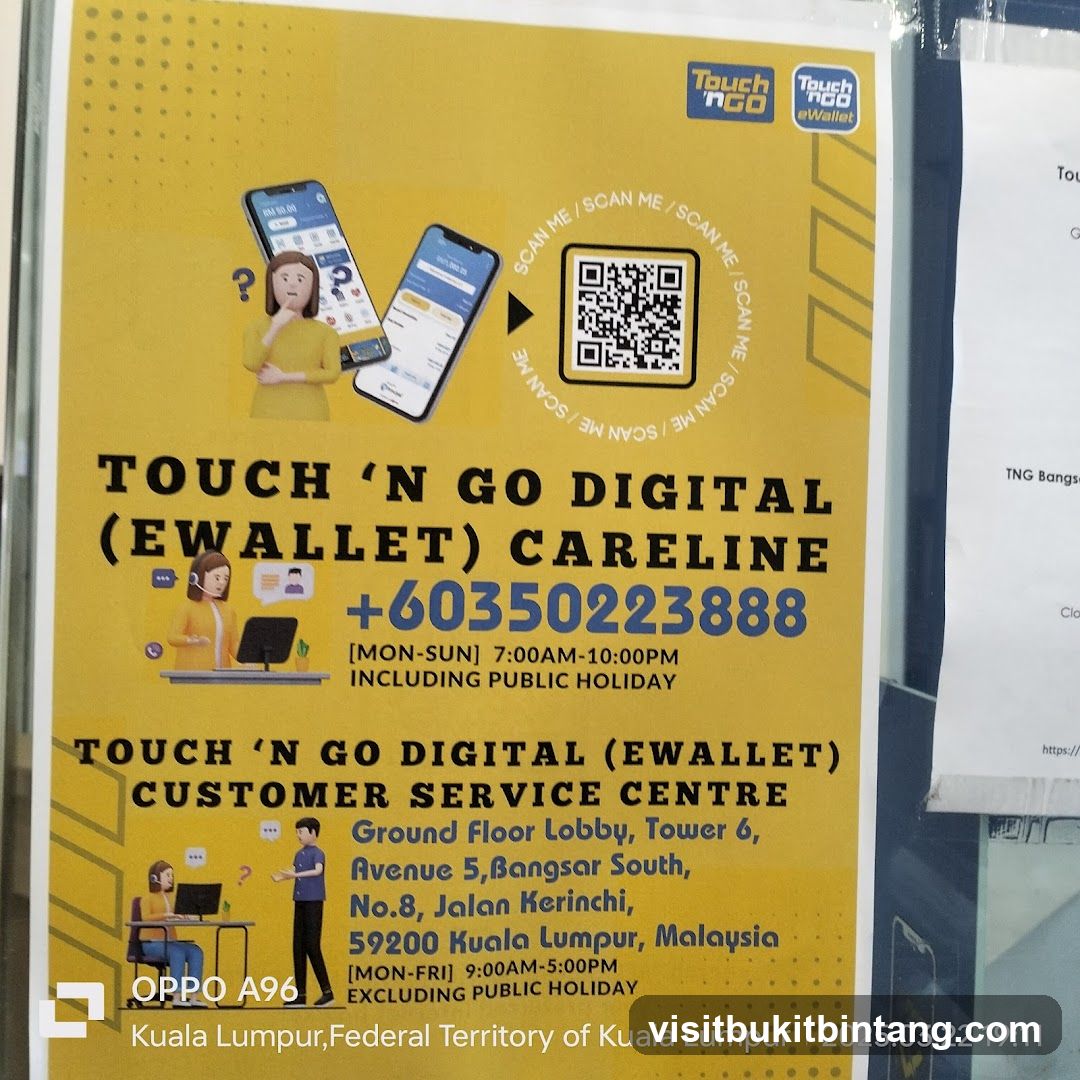 Touch 'n Go Digital (Ewallet) Information