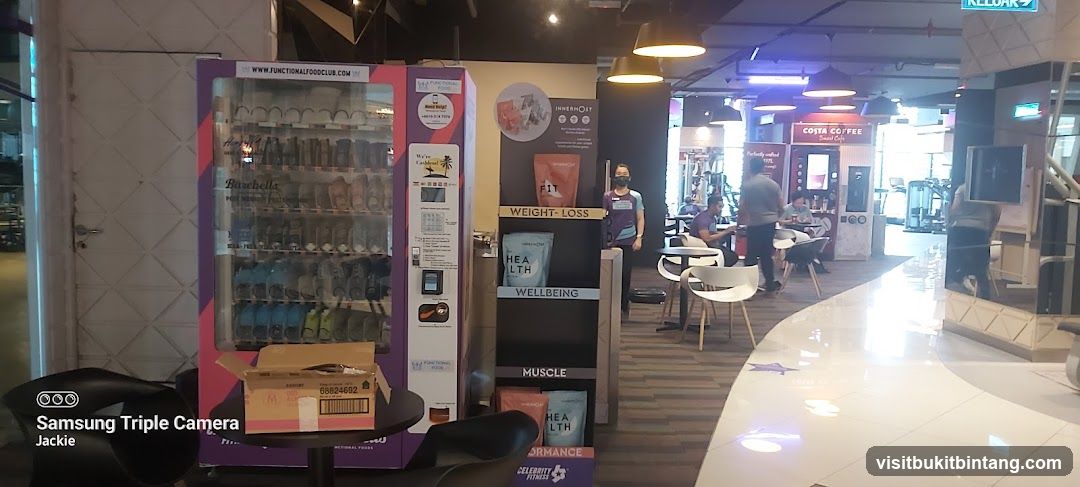 Vending Machine and Fitness Supplements