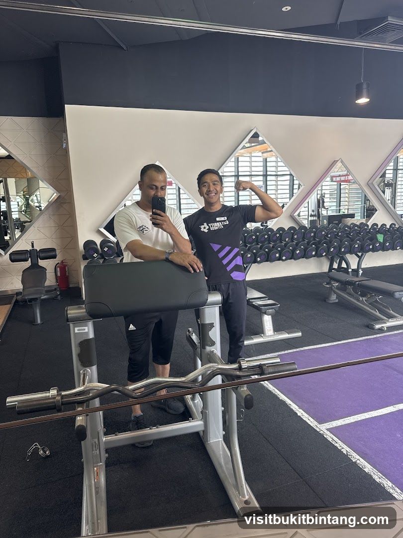 Gym selfie