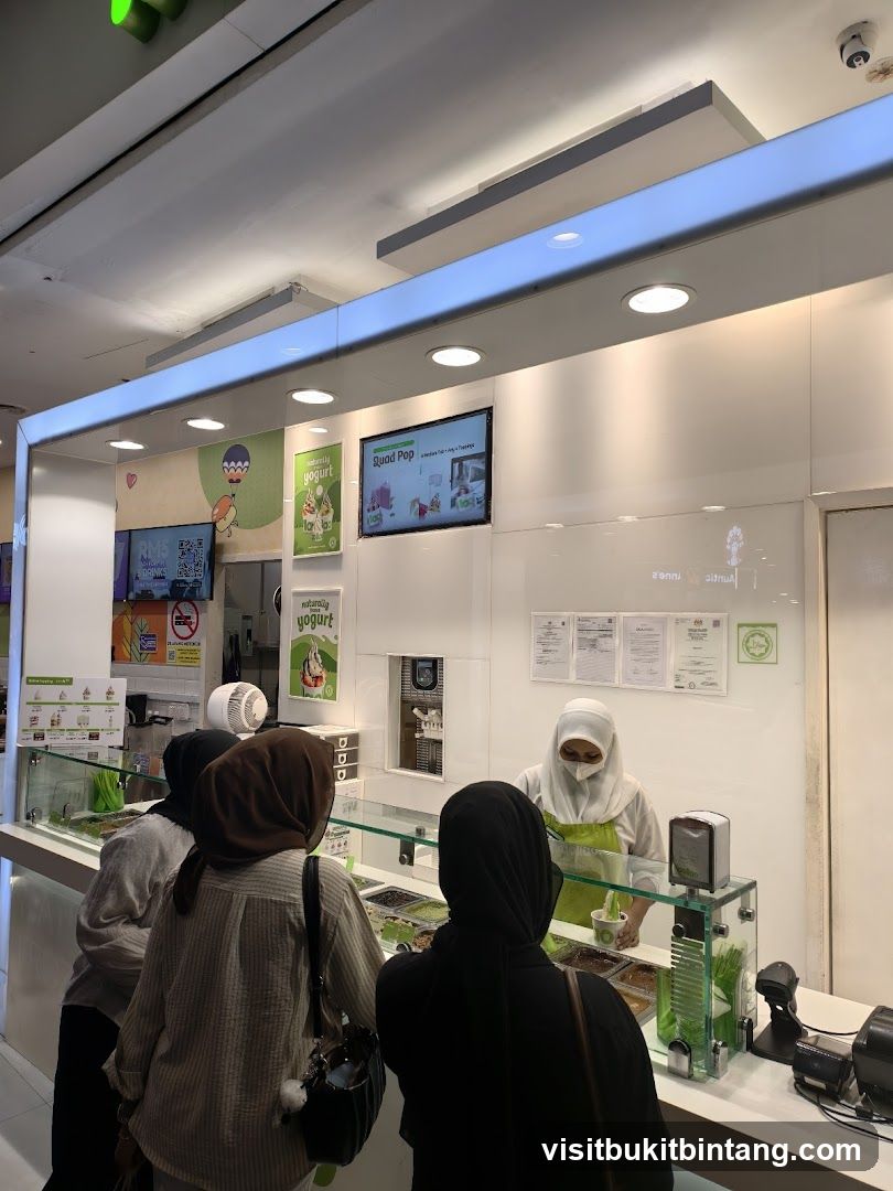 Yogurt Shop Counter