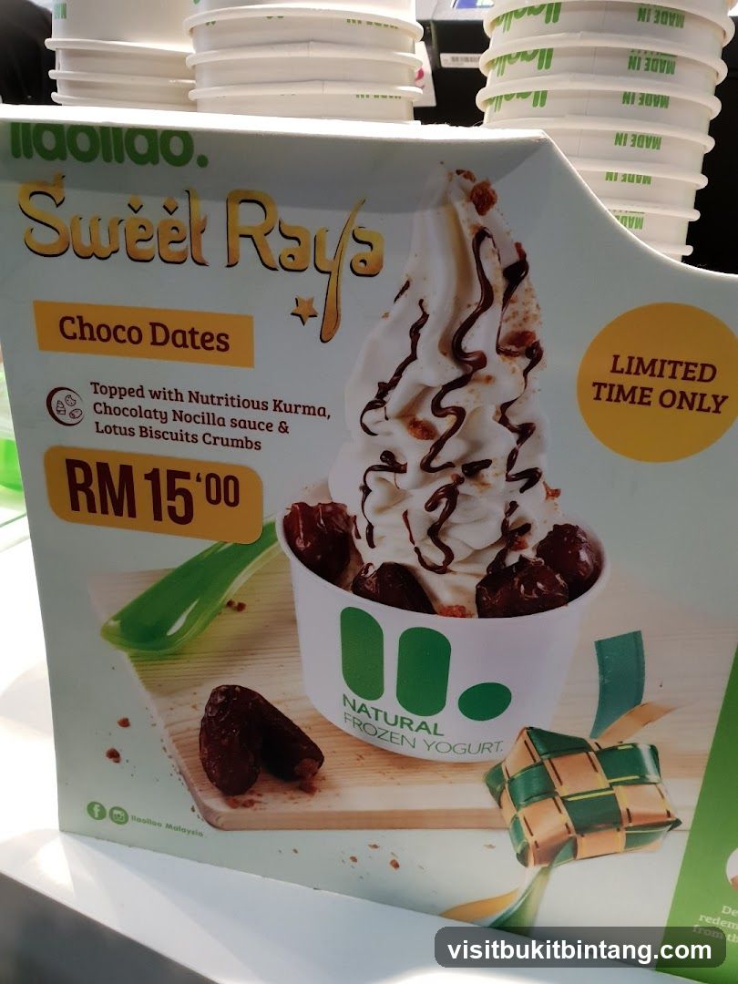 Laollao Sweet Rays Choco Dates Frozen Yogurt