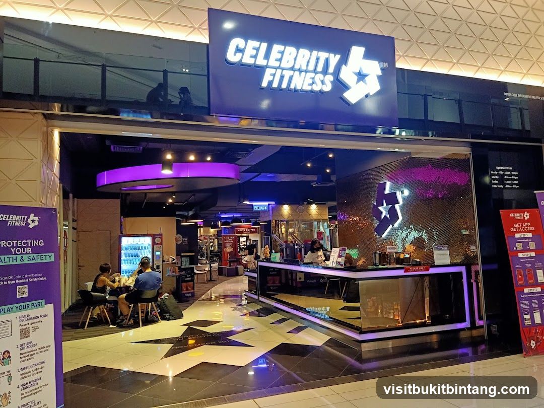 Celebrity Fitness Entrance