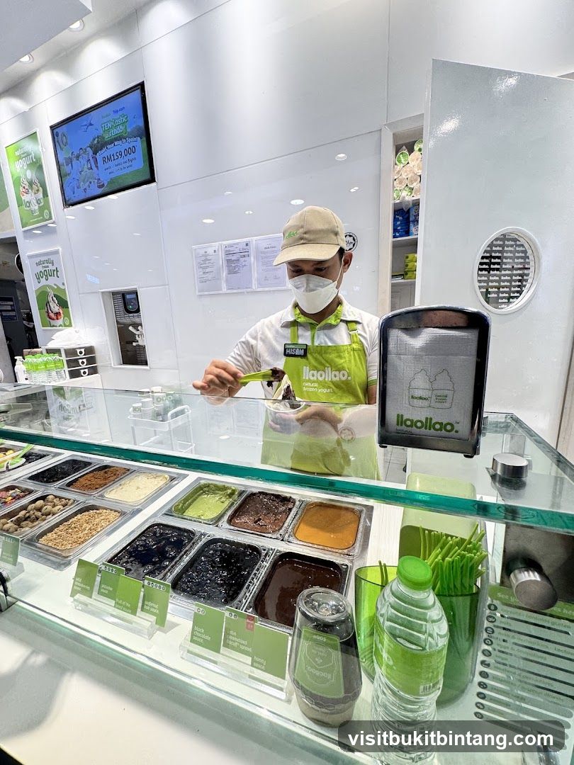 Yogurt Shop Counter